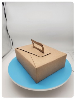  Cake box with handle	
